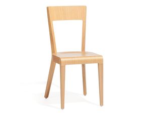 Era jídelní židle nečalouněná, buk/dub
